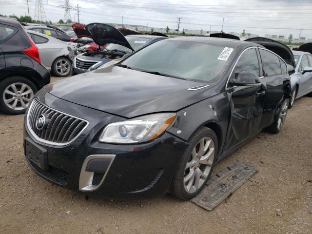 2G4GV5GV5D9158050 - 2013 BUICK REGAL GS Қара фото 1