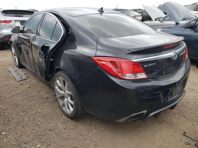 2G4GV5GV5D9158050 - 2013 BUICK REGAL GS BLACK photo 2