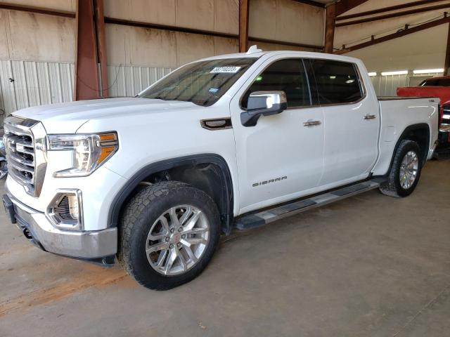 1GTU9DED7KZ150891 - 2019 GMC SIERRA K1500 SLT WHITE photo 1