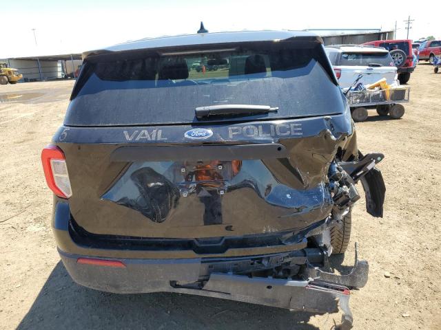 1FM5K8AC9LGC67605 - 2020 FORD EXPLORER POLICE INTERCEPTOR BLACK photo 6