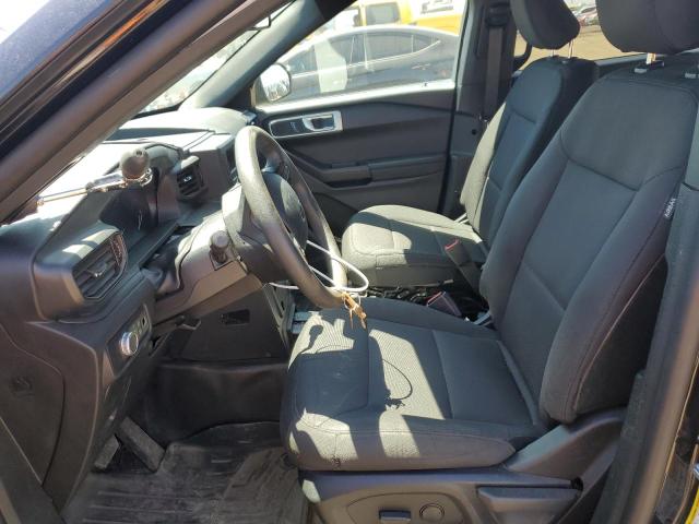 1FM5K8AC9LGC67605 - 2020 FORD EXPLORER POLICE INTERCEPTOR BLACK photo 7