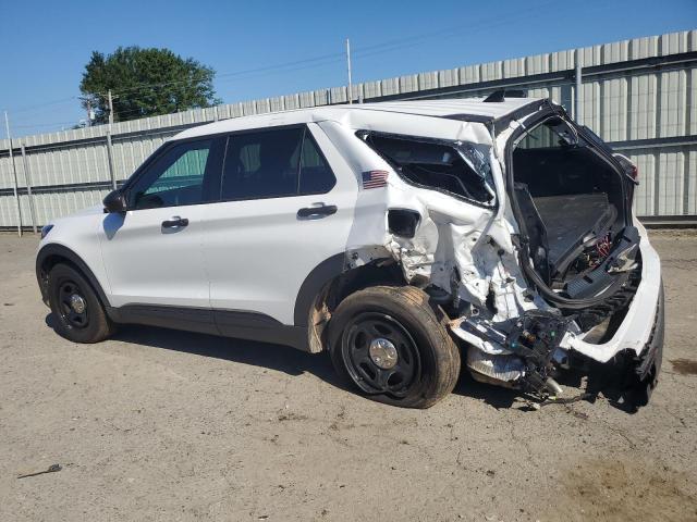 1FM5K8AB4PGB37406 - 2023 FORD EXPLORER POLICE INTERCEPTOR 白色 照片 2