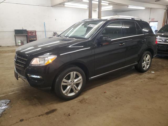 4JGDA5HB5EA319277 - 2014 MERCEDES-BENZ ML 350 4MATIC BLACK photo 1
