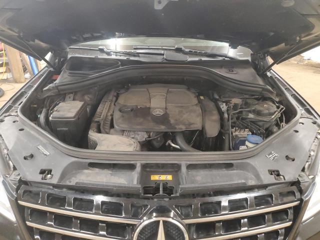 4JGDA5HB5EA319277 - 2014 MERCEDES-BENZ ML 350 4MATIC BLACK photo 12