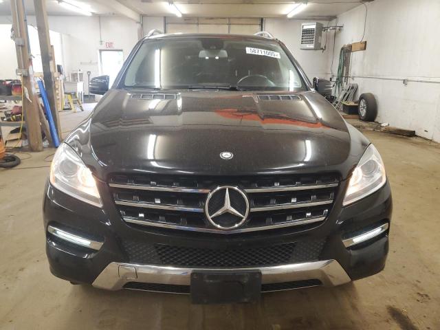 4JGDA5HB5EA319277 - 2014 MERCEDES-BENZ ML 350 4MATIC BLACK photo 5