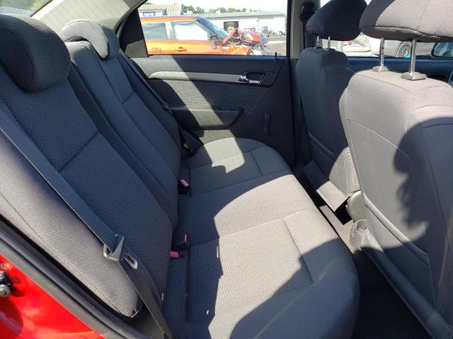 KL1TD56667B190788 - 2007 CHEVROLET AVEO BASE Qırmızı foto 10