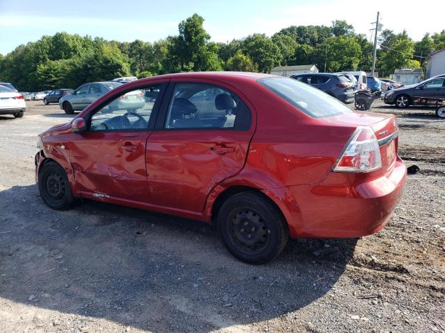 KL1TD56667B190788 - 2007 CHEVROLET AVEO BASE Qırmızı foto 2