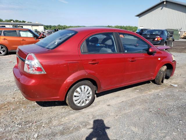 KL1TD56667B190788 - 2007 CHEVROLET AVEO BASE Qırmızı foto 3