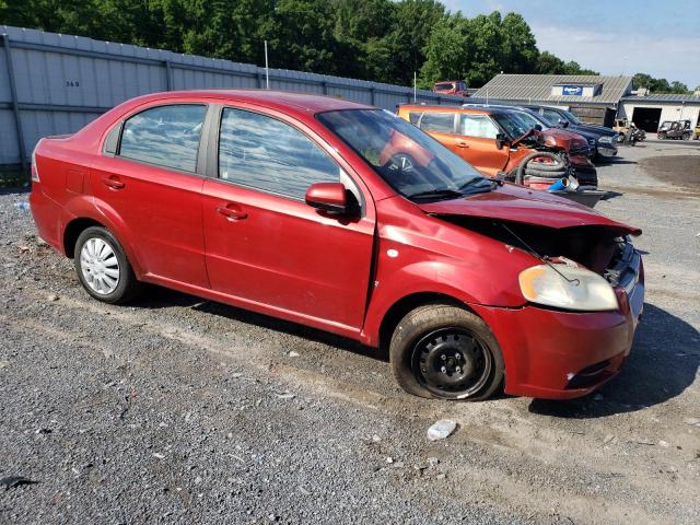 KL1TD56667B190788 - 2007 CHEVROLET AVEO BASE Qırmızı foto 4