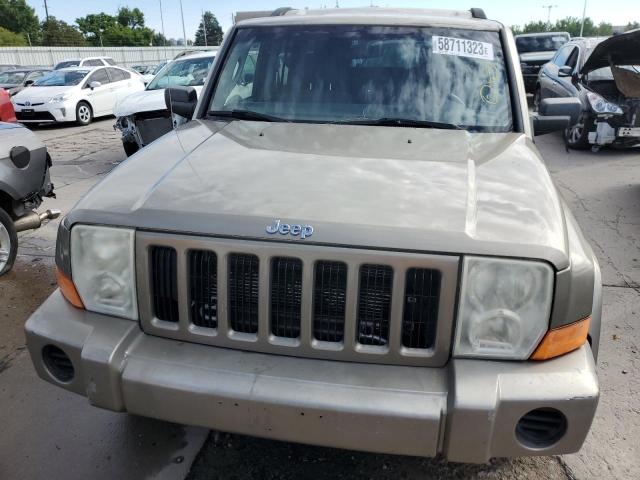 1J8HH48K06C203396 - 2006 JEEP COMMANDER 金色 照片 5