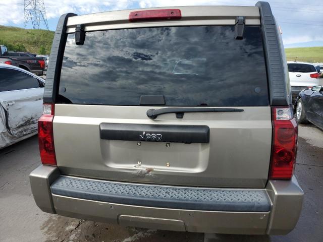 1J8HH48K06C203396 - 2006 JEEP COMMANDER 金色 照片 6
