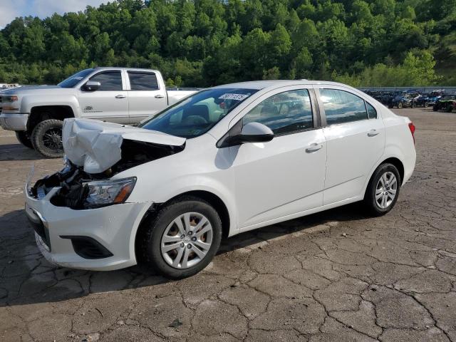 1G1JB5SH4H4151550 - 2017 CHEVROLET SONIC LS WHITE photo 1