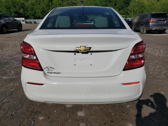 1G1JB5SH4H4151550 - 2017 CHEVROLET SONIC LS WHITE photo 6
