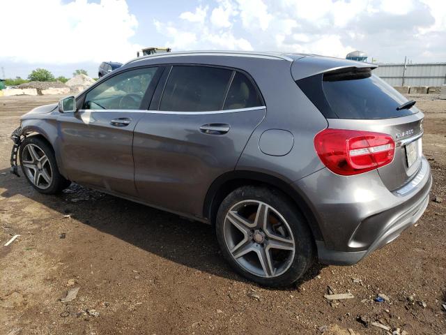 WDCTG4GBXFJ071078 - 2015 MERCEDES-BENZ GLA250 250 4MATIC GRAY photo 2