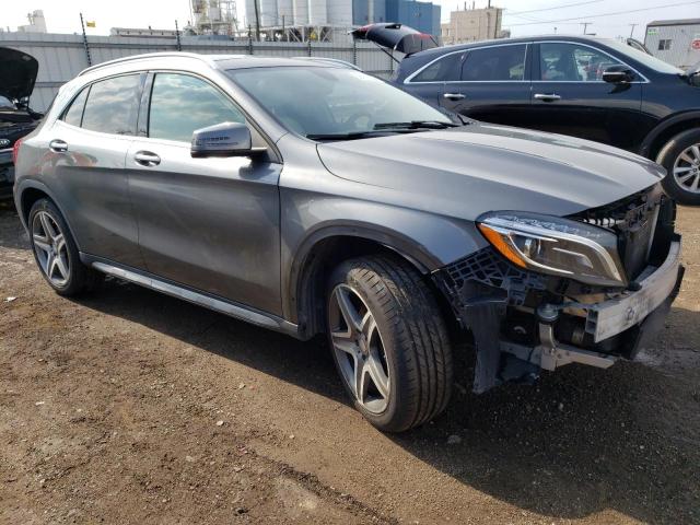 WDCTG4GBXFJ071078 - 2015 MERCEDES-BENZ GLA250 250 4MATIC GRAY photo 4