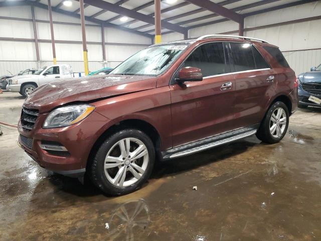 4JGDA5HB6DA249609 - 2013 MERCEDES-BENZ ML 350 4MATIC MAROON photo 1