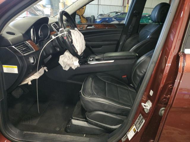 4JGDA5HB6DA249609 - 2013 MERCEDES-BENZ ML 350 4MATIC MAROON photo 7