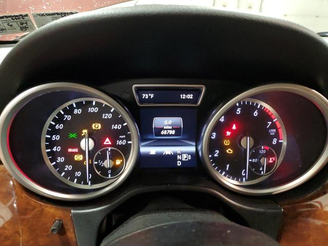 4JGDA5HB6DA249609 - 2013 MERCEDES-BENZ ML 350 4MATIC MAROON photo 9