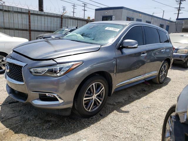 5N1DL0MNXKC534568 - 2019 INFINITI QX60 LUXE SILVER photo 1