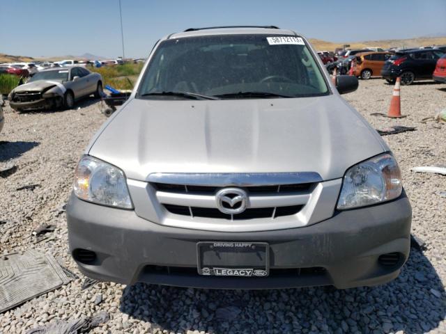 4F2YZ92Z25KM65691 - 2005 MAZDA TRIBUTE I SILVER photo 5