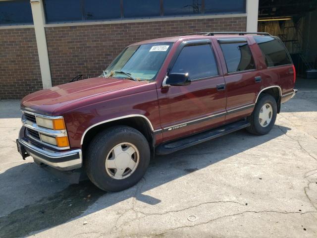 1GNEK13R3XJ300451 - 1999 CHEVROLET TAHOE K1500 BURGUNDY photo 1