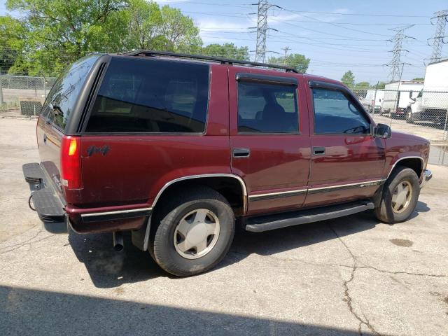 1GNEK13R3XJ300451 - 1999 CHEVROLET TAHOE K1500 BURGUNDY photo 3