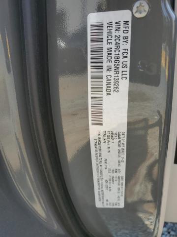 2C4RC1BG5NR139262 - 2022 CHRYSLER PACIFICA TOURING L ნაცრისფერი ფოტო 13