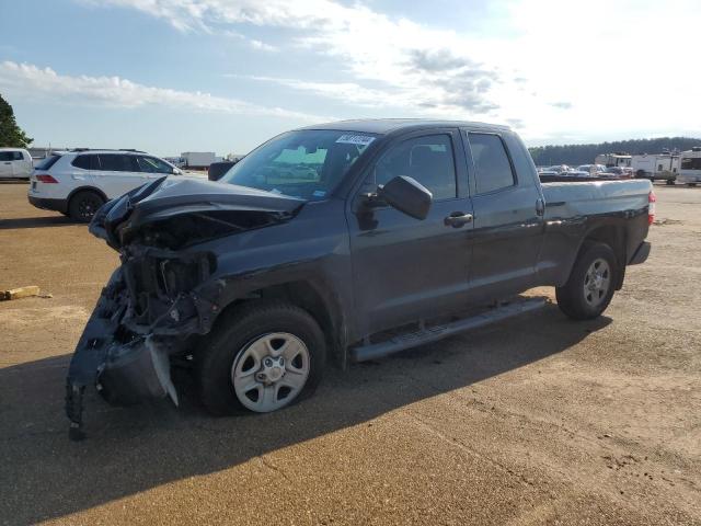 5TFRM5F12KX140280 - 2019 TOYOTA TUNDRA DOUBLE CAB SR/SR5 BLACK photo 1