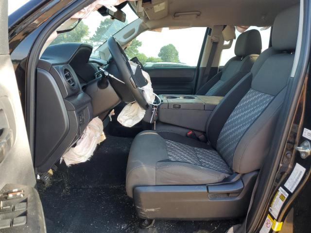 5TFRM5F12KX140280 - 2019 TOYOTA TUNDRA DOUBLE CAB SR/SR5 BLACK photo 7