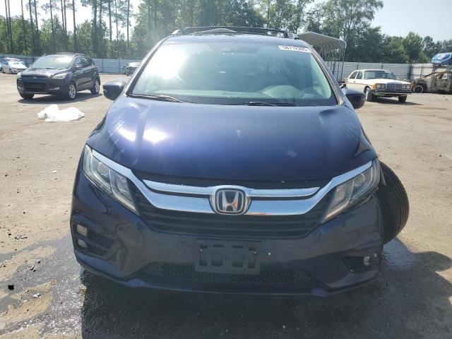 5FNRL6H73JB104326 - 2018 HONDA ODYSSEY EXL BLUE photo 5