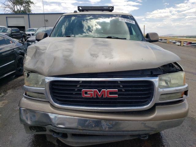 1GKFK16Z44J159169 - 2004 GMC YUKON XL K1500 GOLD photo 5