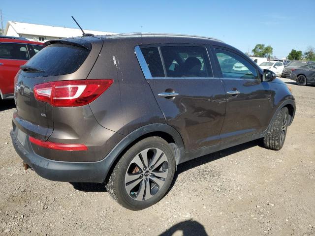 KNDPC3A25B7019824 - 2011 KIA SPORTAGE EX GRAY photo 3