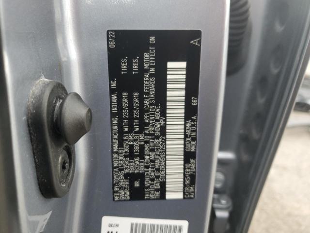 5TDGZRAH5NS125772 - 2022 TOYOTA HIGHLANDER XLE BLUE photo 14