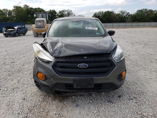 1FMCU0F71HUC79691 - 2017 FORD ESCAPE S GRAY photo 5