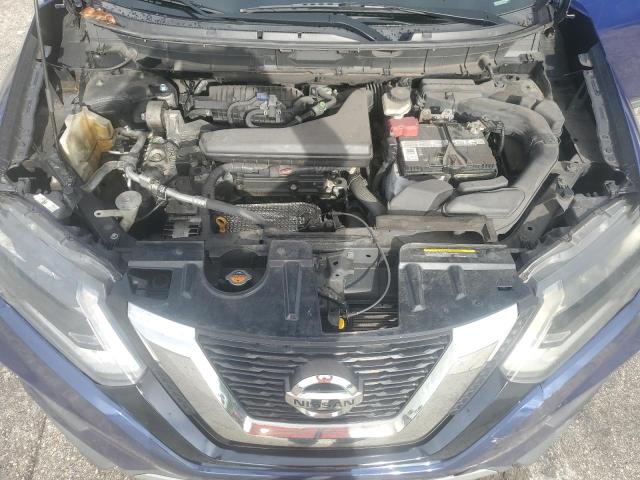 5N1AT2MT6HC813568 - 2017 NISSAN ROGUE S BLUE photo 12