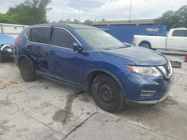 5N1AT2MT6HC813568 - 2017 NISSAN ROGUE S BLUE photo 4