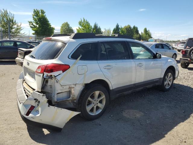 4S4BRBCCXD3277108 - 2013 SUBARU OUTBACK 2.5I PREMIUM WHITE photo 3