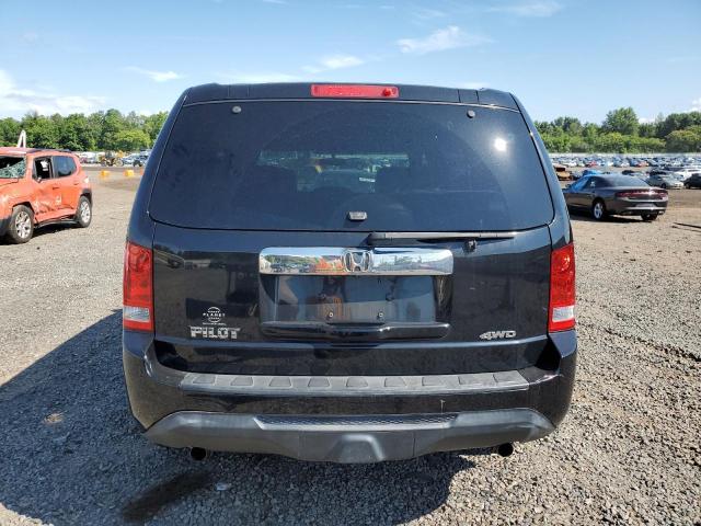 5FNYF4H25DB066372 - 2013 HONDA PILOT LX BLACK photo 6