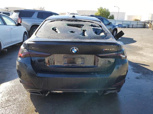 WBA13AW06NFL99300 - 2022 BMW M440XI GRAN COUPE BLACK photo 6