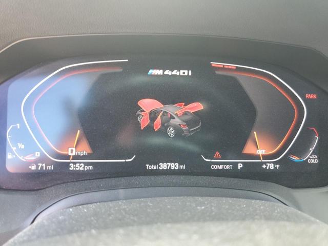 WBA13AW06NFL99300 - 2022 BMW M440XI GRAN COUPE BLACK photo 9