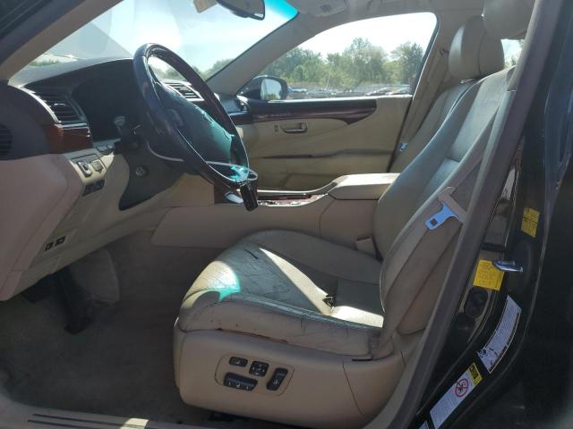 JTHCL5EF8B5011265 - 2011 LEXUS LS 460 BLACK photo 7