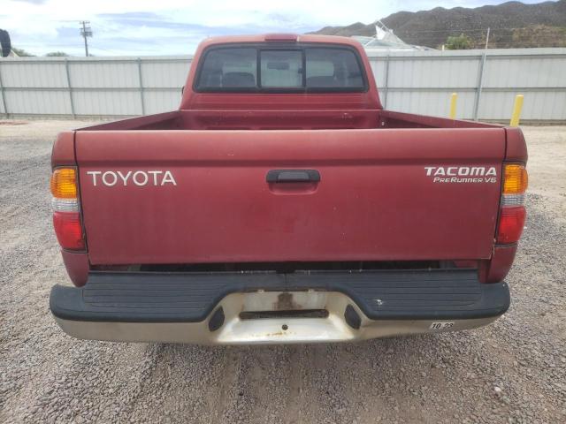 5TESN92N82Z024105 - 2002 TOYOTA TACOMA XTRACAB PRERUNNER წითელი ფოტო 6