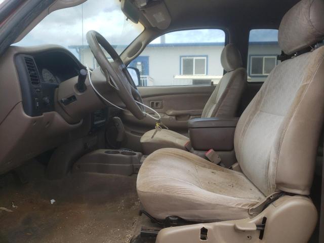 5TESN92N82Z024105 - 2002 TOYOTA TACOMA XTRACAB PRERUNNER წითელი ფოტო 7