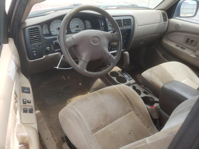 5TESN92N82Z024105 - 2002 TOYOTA TACOMA XTRACAB PRERUNNER წითელი ფოტო 8