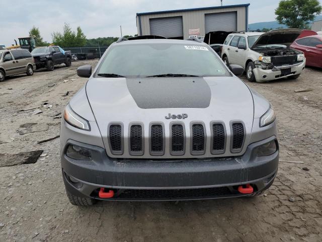 1C4PJMBSXEW180156 - 2014 JEEP CHEROKEE TRAILHAWK GRAY photo 5