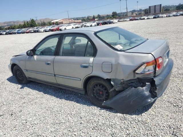 2HGEJ6614YH504680 - 2000 HONDA CIVIC BASE GREEN photo 2