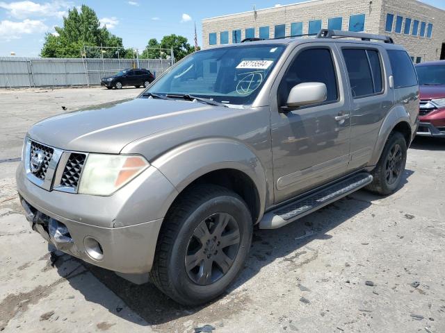5N1AR18W47C636577 - 2007 NISSAN PATHFINDER LE TAN photo 1