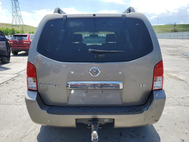 5N1AR18W47C636577 - 2007 NISSAN PATHFINDER LE TAN photo 6