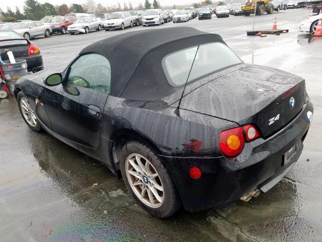 4USBT33413LR61445 - 2003 BMW Z4 2.5  photo 3