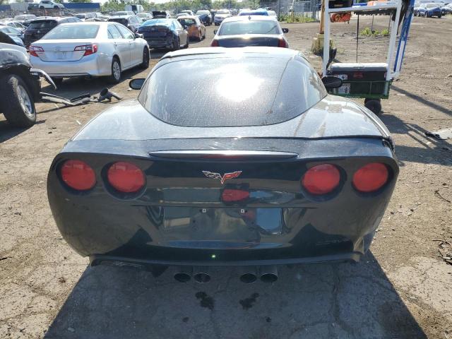 1G1YY25W795107284 - 2009 CHEVROLET CORVETTE BLACK photo 6